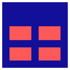 Layout Window 8 Icon from Sharp Pop Set