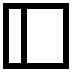 Layout Window 9 Icon from Sharp Line Set