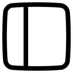 Layout Window 9 Icon from Plump Line Set
