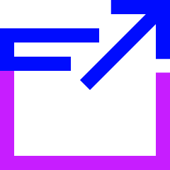 New Window Icon from Sharp Neon Set