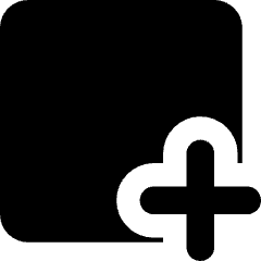New Window Add Icon from Core Solid Set