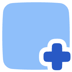 New Window Add Icon from Plump Flat Set