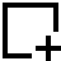 New Window Add Icon from Sharp Line Set