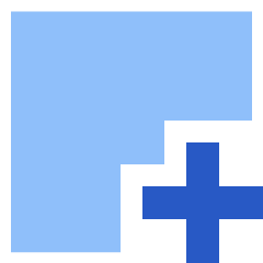 New Window Add Icon from Sharp Flat Set