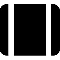 Page Width Full Icon from Core Solid Set