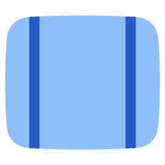 Page Width Full Icon from Plump Flat Set