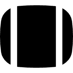 Page Width Full Icon from Flex Solid Set