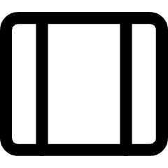 Page Width Wide Icon from Core Line Set