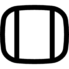 Page Width Wide Icon from Flex Line Set