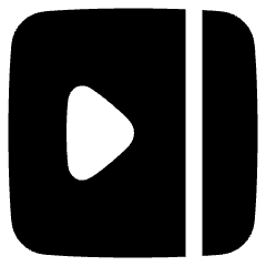 Sidebar Collapses Icon from Plump Solid Set