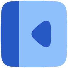 Sidebar Expand Icon from Plump Flat Set