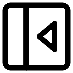 Sidebar Expand Icon from Core Line Set