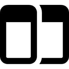 Split Horizontal Icon from Core Remix Set