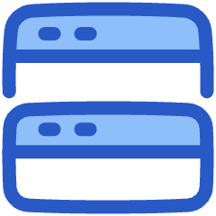 Split Vertical Icon from Plump Duo Set