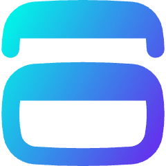 Split Vertical Icon from Flex Gradient Set