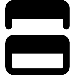Split Vertical Icon from Core Remix Set