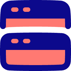 Split Vertical Icon from Plump Pop Set