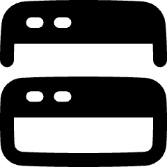 Split Vertical Icon from Plump Remix Set