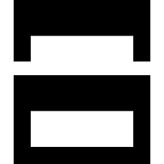 Split Vertical Icon from Sharp Remix Set