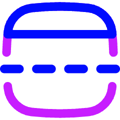 Split Window Icon from Flex Neon Set