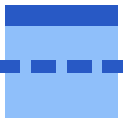 Split Window Icon from Sharp Flat Set