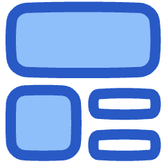 Template Theme Design Layout Icon from Plump Duo Set