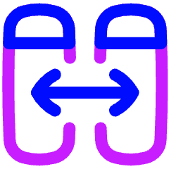 View Side By Side Icon from Flex Neon Set