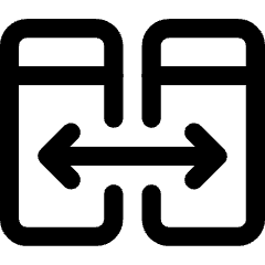 View Side By Side Icon from Core Line Set