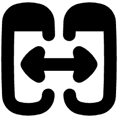 View Side By Side Icon from Flex Solid Set