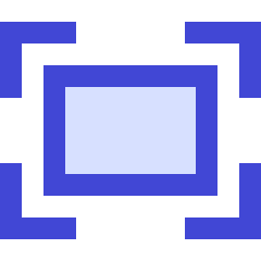 Zoom Fit Screen Icon from Sharp Duo Set