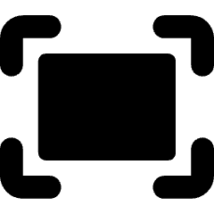 Zoom Fit Screen Icon from Core Solid Set