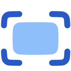 Zoom Fit Screen Icon from Plump Flat Set