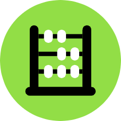 Abacus Icon from Kameleon Pop Set