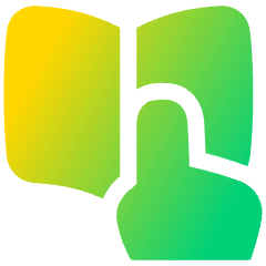 Book Reading Icon from Plump Gradient Set