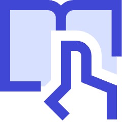 Book Reading Icon from Sharp Duo Set