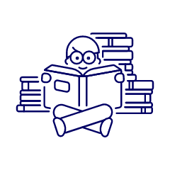 Bookworm 3 1 Illustration from UX Line Set