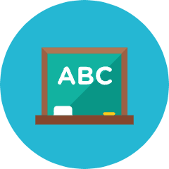 Chalkboard Icon from Kameleon Colors Set