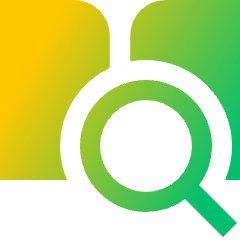 Definition Search Book Icon from Sharp Gradient Set