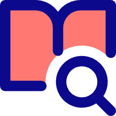 Definition Search Book Icon from Core Pop Set