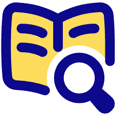 Definition Search Book Icon from Plump Pop Set