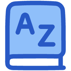 Dictionary Language Book Icon from Plump Duo Set