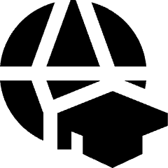 Global Learning Icon from Sharp Solid Set