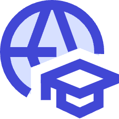Global Learning Icon from Sharp Duo Set