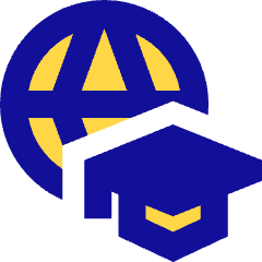 Global Learning Icon from Sharp Pop Set