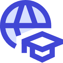 Global Learning Icon from Sharp Duo Set