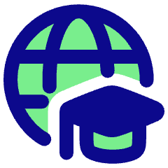 Global Learning Icon from Plump Pop Set
