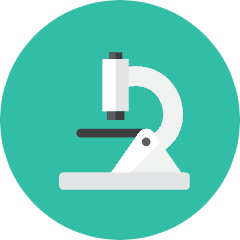 Microscope Icon from Kameleon Colors Set