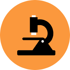 Microscope Icon from Kameleon Pop Set