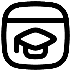 Web Application Learning Icon from Flex Line Set