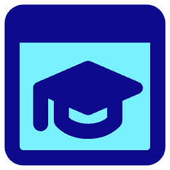 Web Application Learning Icon from Core Pop Set